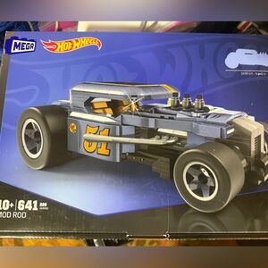 Hot Wheels Blue and Yellow Racing Car Toy